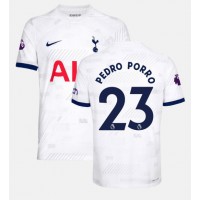 Dres Tottenham Hotspur Pedro Porro #23 Domáci 2023-24 Krátky Rukáv